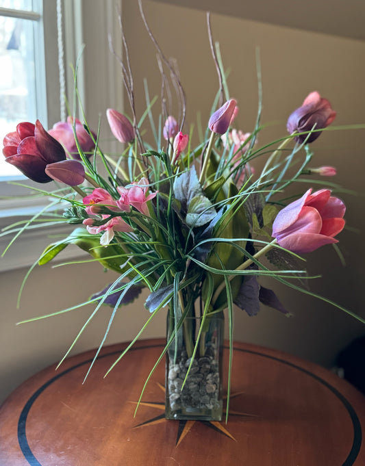 Tulips and Freesia Arrangement