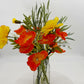 Mason Jar Poppies