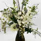 Gilded Vase Centerpiece