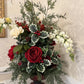 Christmas Floral Centerpiece