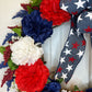 Patriotic Carnations Wreath