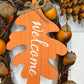 15" Pumpkin-Shaped Acorn Wreath