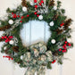 Pinecones & Berries Holiday Wreath