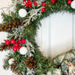 Pinecones & Berries Holiday Wreath