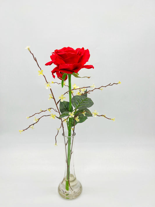 Single Stem Georgian Red Rose