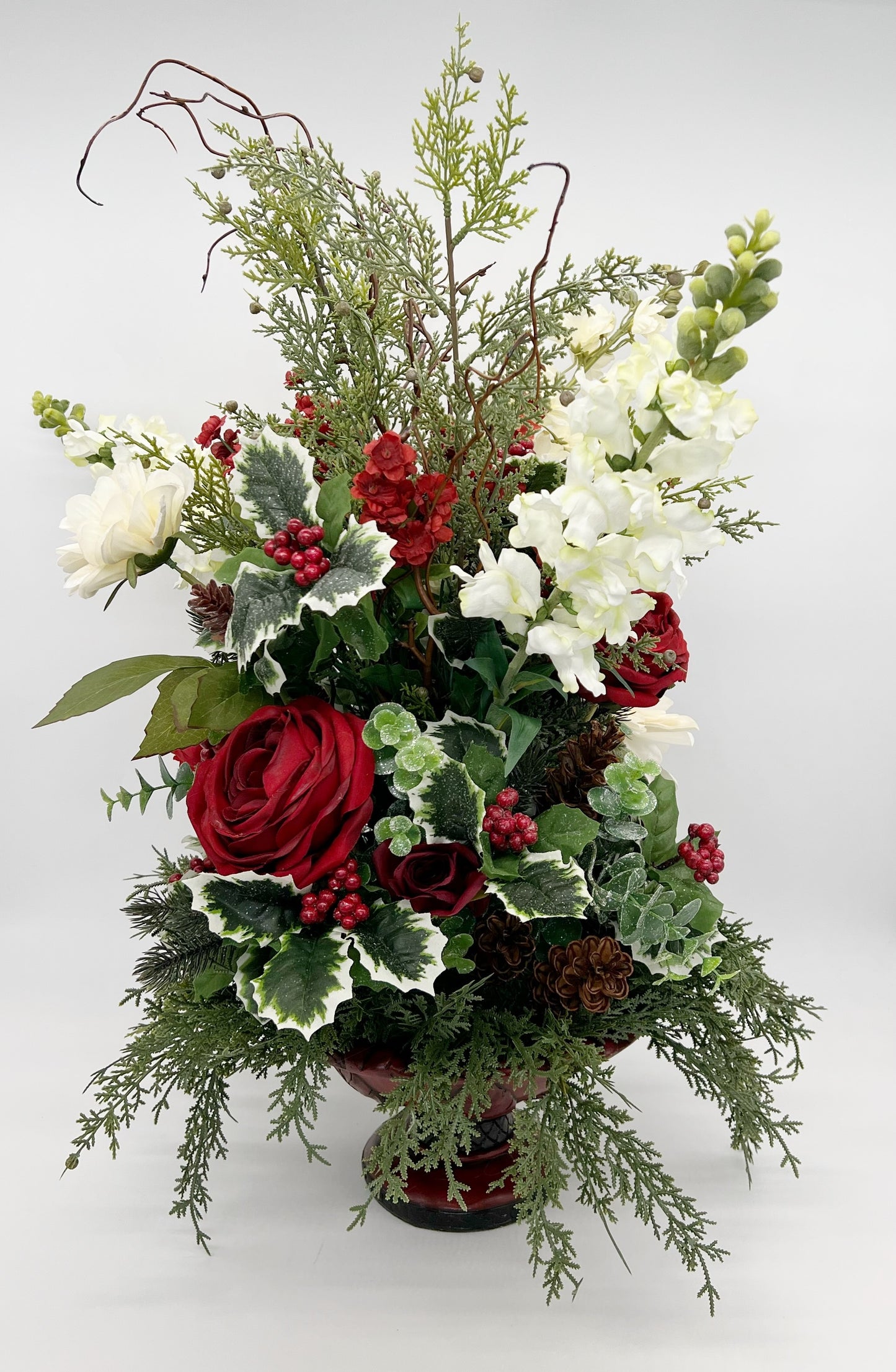 Christmas Floral Centerpiece