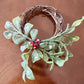 Holiday Mistletoe Napkin Rings