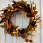 16" Earth Tone Fall Wreath