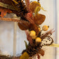 16" Earth Tone Fall Wreath