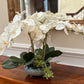 White Orchids Silk Arrangement