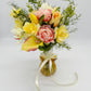 Bridal Bouquet - Coral and Yellow