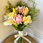 Bridal Bouquet - Coral and Yellow