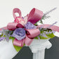 Mauve and Purple Roses Corsage