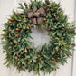 18" Lush Olive Greenery Wreath