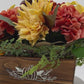 Fall Center Piece in Wooden Box