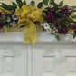 36" Forsythia & Pansies Swag