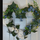 "Lovebirds" Heart-Shaped Wreath