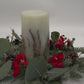 Eucalyptus Candle Ring | Christmas Candle Wreath