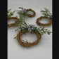 Holiday Poinsettia Napkin Rings
