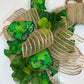 12" St. Patrick's Day Yarn Wreath