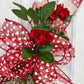 Ribbon & Roses Heart Wreath