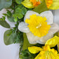 16" Daffodils and Eucalyptus Wreath