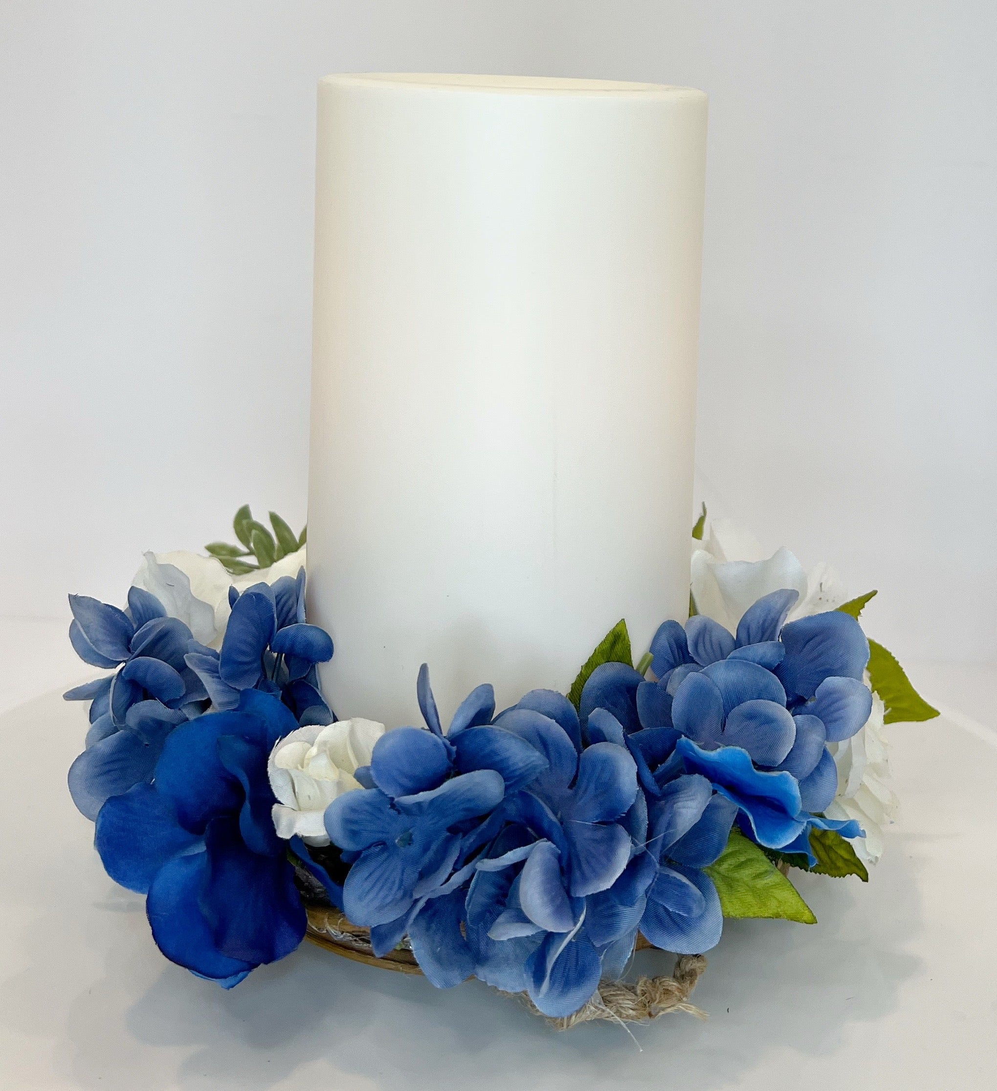 Hydrangea candle store ring